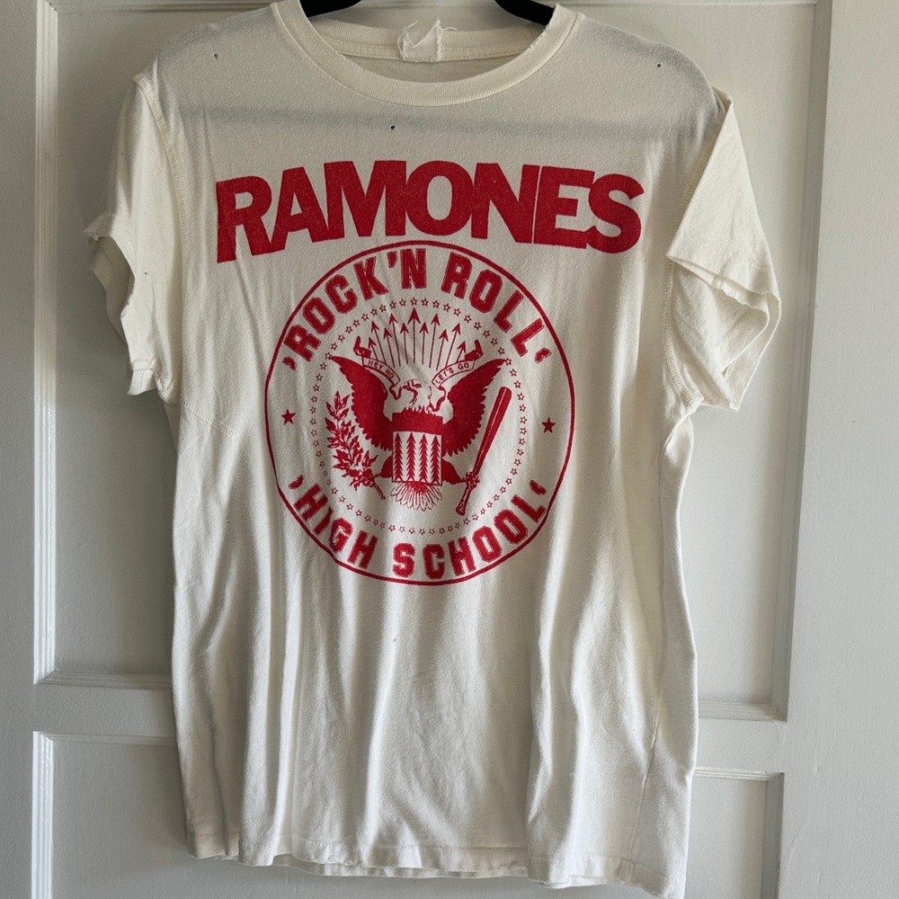 Madeworn Ramones Rock 'N Roll High School T-Shirt
